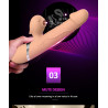 Wibrator-Basia Thtusting Vibrator 2 in 1 Tongue Vibrators USB